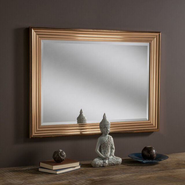 Destinee Copper Rectangle Mirror