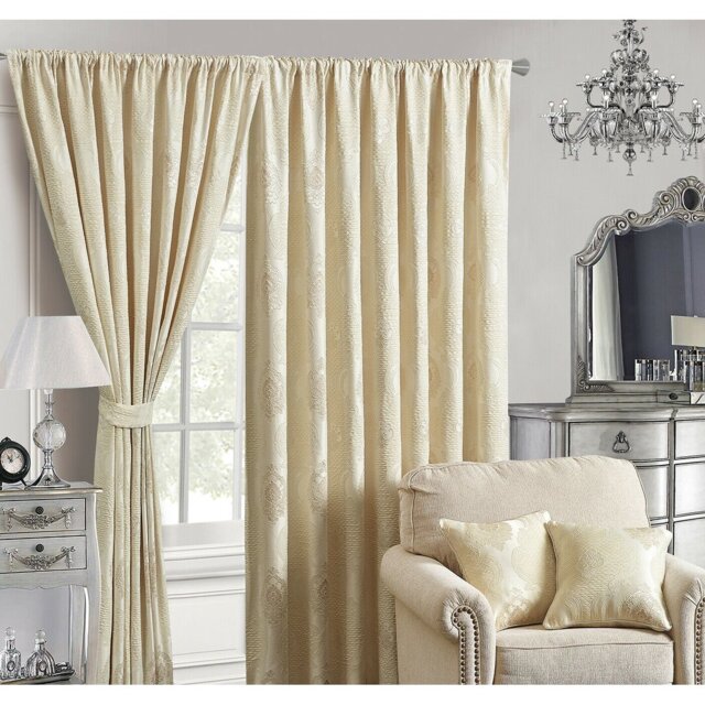 Blairsden Pencil Pleat Semi Sheer Curtains