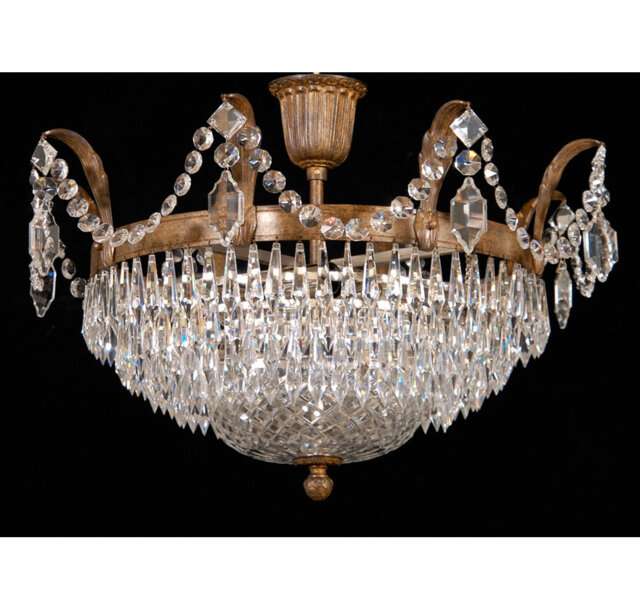 Cowie Glass Semi Flush Mount