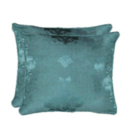 Virgina Floral Square Cushion Cover