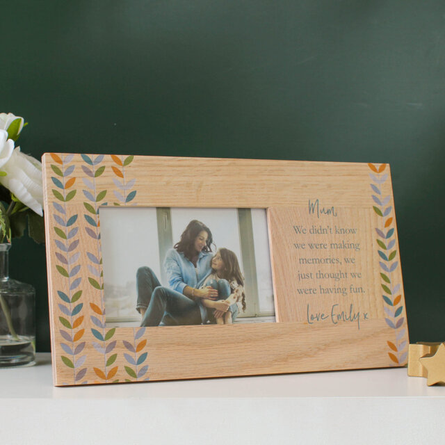 Joelly Beige Wood Picture Frame