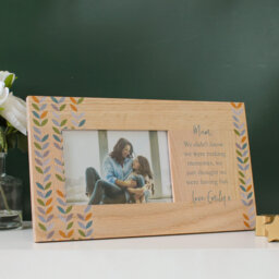 Joelly Beige Wood Picture Frame