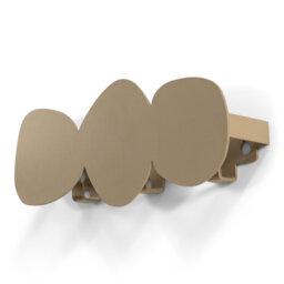 Spinder X Eva Van De Ven Steel Wall 3 - Hook Coat Rack