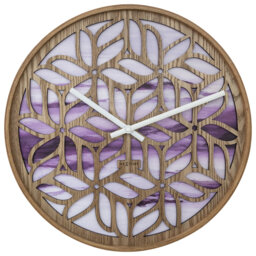 Peace & Calm Solid Wood Wall Clock