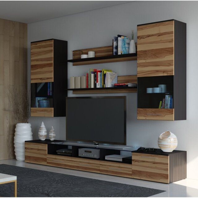 "Roberson Unfinished Entertainment Centre for TVs up to 88"""