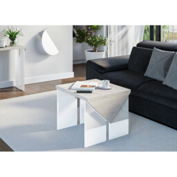 Trip Solid Coffee Table with Storage