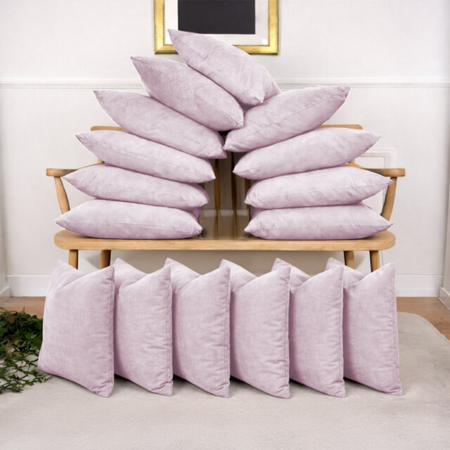 16 Pack Velvet Cushion Cover Square Throw Cushion Cases Multi Color Available