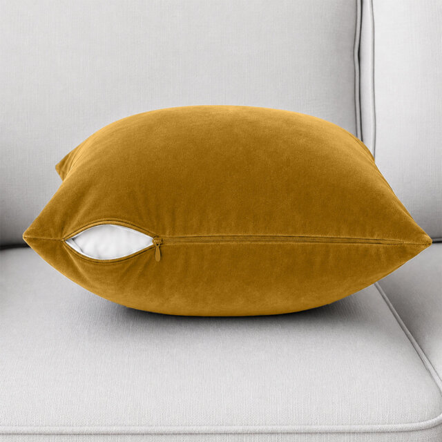 Luxury Velvet Soft Decorative Throw Cushion Cover Set of 8 Cases