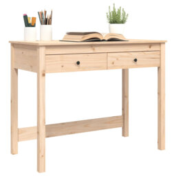 Levica Solid Wood Writing Desk