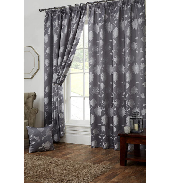 Brothir Freya Pencil Pleat Room Darkening Curtains