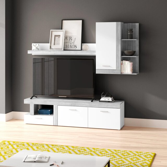 "Coldwell Unfinished Entertainment Centre for TVs up to 55"""