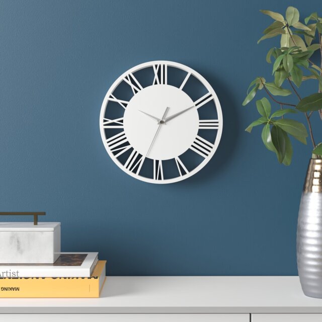 Spataro Solid + Manufactured Wood Wall Clock