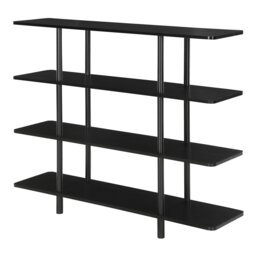 Marcellina 100cm H x 120cm W Plastic Etagere Bookcase