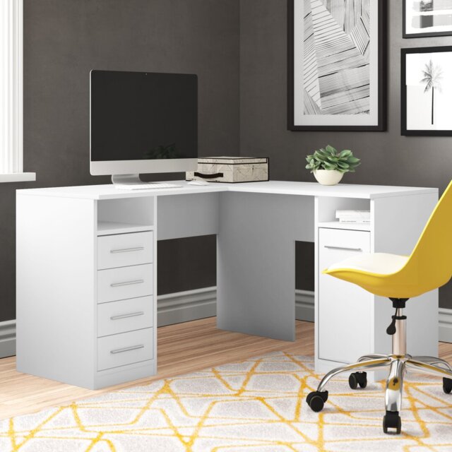 Canonero L-Shaped Writing Desk