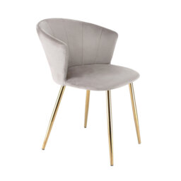 Polster 49cm H Velvet Upholstered Armchair
