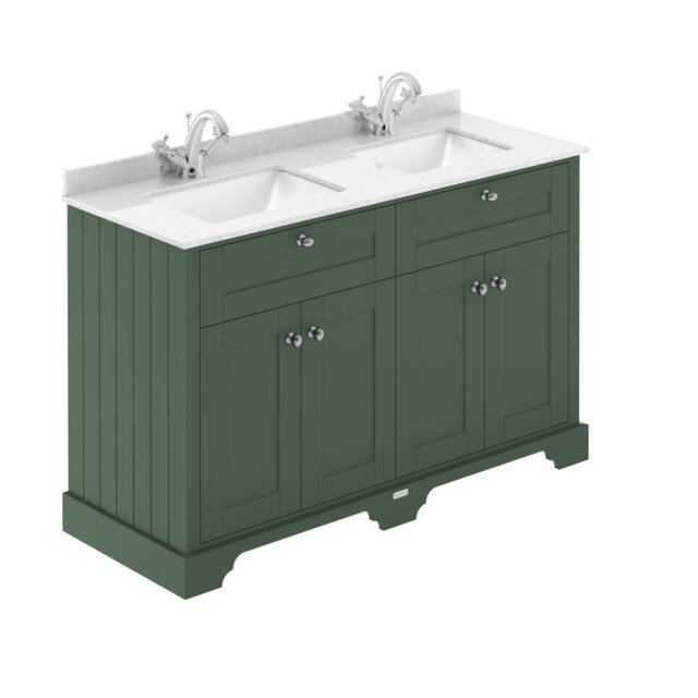 Old London 1222 Double Bathroom Vanity with Vanity Top