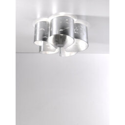 Papiro Glass Flush Mount
