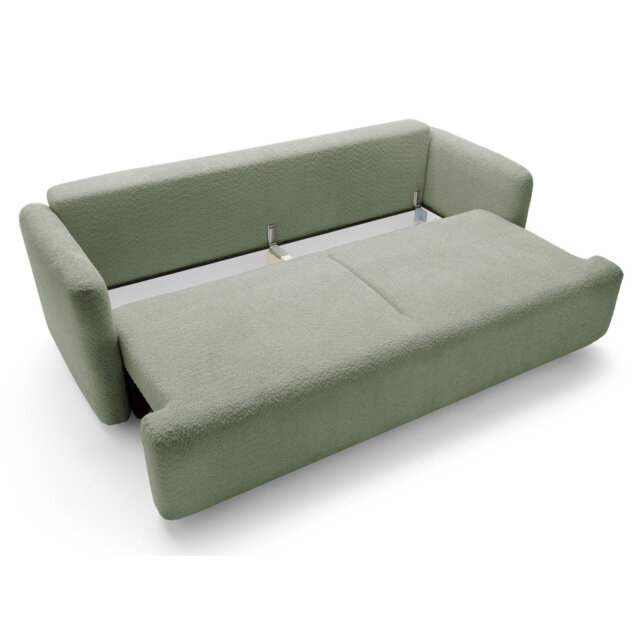 Beilul 227Cm Round Arm Sofa Bed