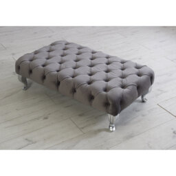 Moraine 66 cm W Velvet Tufted Rectangle Cocktail Ottoman