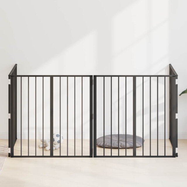 Galvanised Steel Free Standing Pet Gate