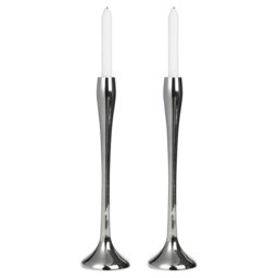 2 Piece Metal Tabletop Candelabra Set
