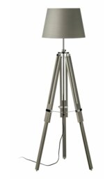 Shelborne 150cm Chrome Tripod Floor Lamp