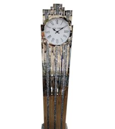 Aquila Crushed Diamante Jewel New York 189cm Grandfather Clock