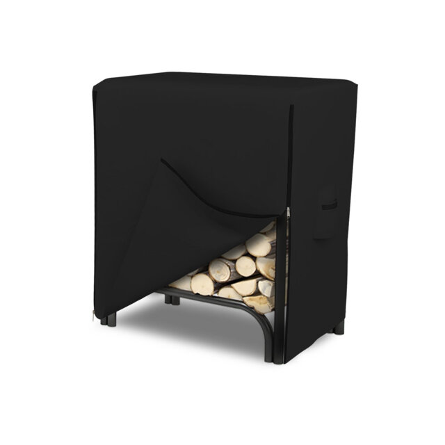 High Density Waterproof Outdoor Firewood Cover, All Weather Protection UV Resistant Wood Rack Cover