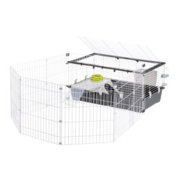 Weather Resistant Rabbit Cage