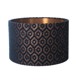 Velvet Drum Lamp Shade ( Screw On )