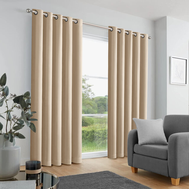 Trina Polyester Blackout Curtain