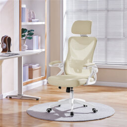 High Back Mesh Swivel Ergonomic Task Office Chair with Flip-Up Arms