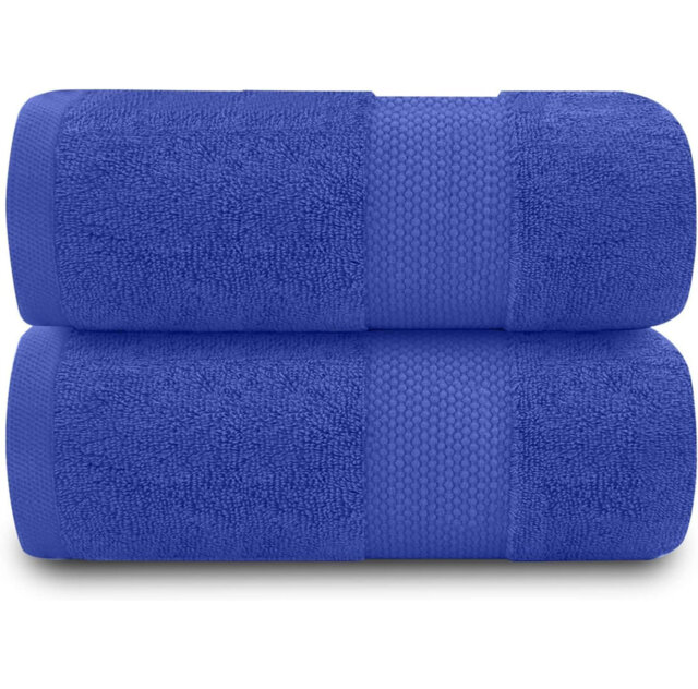 Miami Standard Cotton 700 GSM Bathroom Towel Set, Ultra Soft, Plush & Highly Absorbent Hand Towels, Bath Towels & Bath Sheets