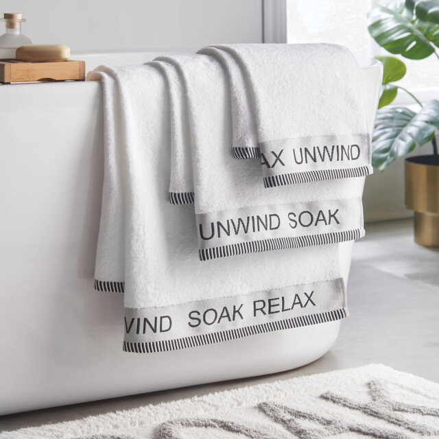 Relax And Unwind 4 Piece Towel Set