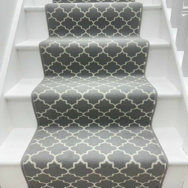 Avanti Light Grey Stair Runner â Soft & Durable Carpet Runner for Stairs & Staircases, Multiple Lengths