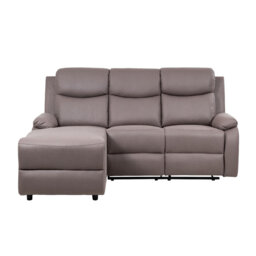 Boa 3 Seater Faux Leather Reclining Corner Sofa