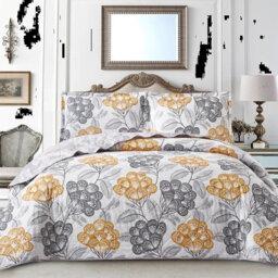 Amala Polyester Floral Bedspread with Pillowcases Included