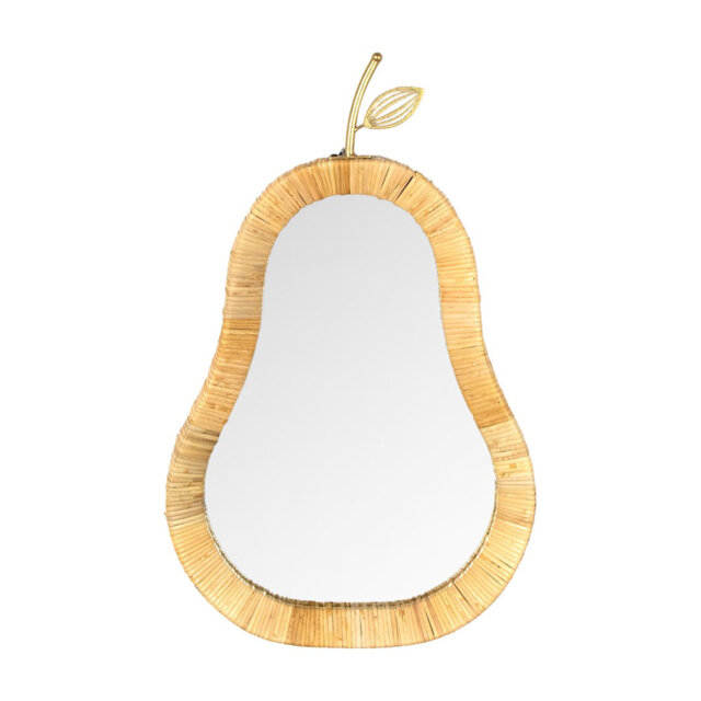 Ashbourne Glass And Wood Rectangle Mirror