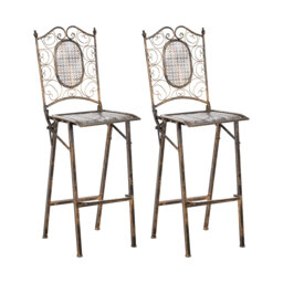 Bormio Iron Outdoor 74cm Bar Stool