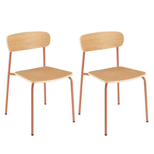 Cedric 45cm H Stacking Side Chair