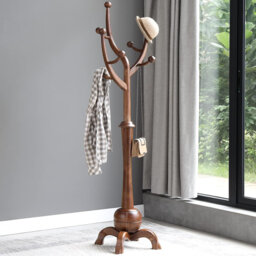 Montgomeryville Solid Wood Freestanding 8 - Hook Coat Rack