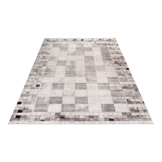 Rectangle Geometric Viscose Dhurrie Area Rug