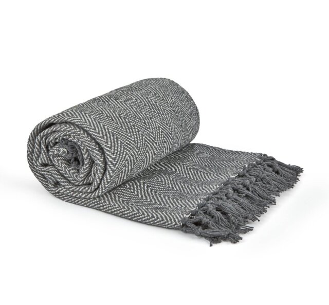 Meurer Hand Woven Throw Blanket