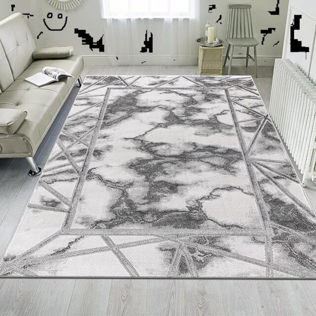 Modern Abstract Area Rugs Soft Living Room Rug Hallway Kitchen Bedroom Carpet Floor Mat