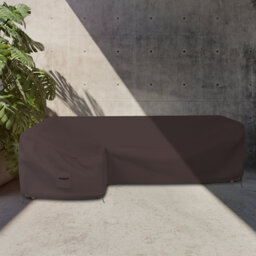Kiel Heavy Duty Waterproof L Shaped Patio Sofa Cover, 3-Sear Sectional Cough Covers for Living Room
