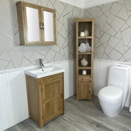 Marte 485mm Free-Standing Cloakroom Vanity Unit