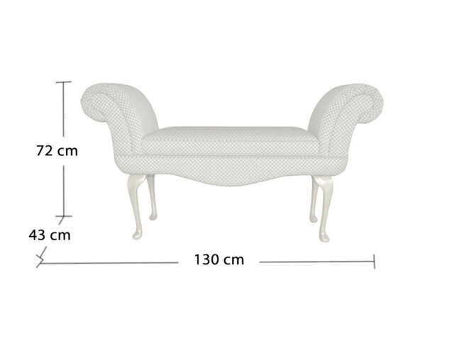 Lemus Polyester Blend Upholstered Bench