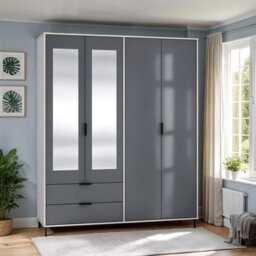 Roseanne 4 Door Wardrobe