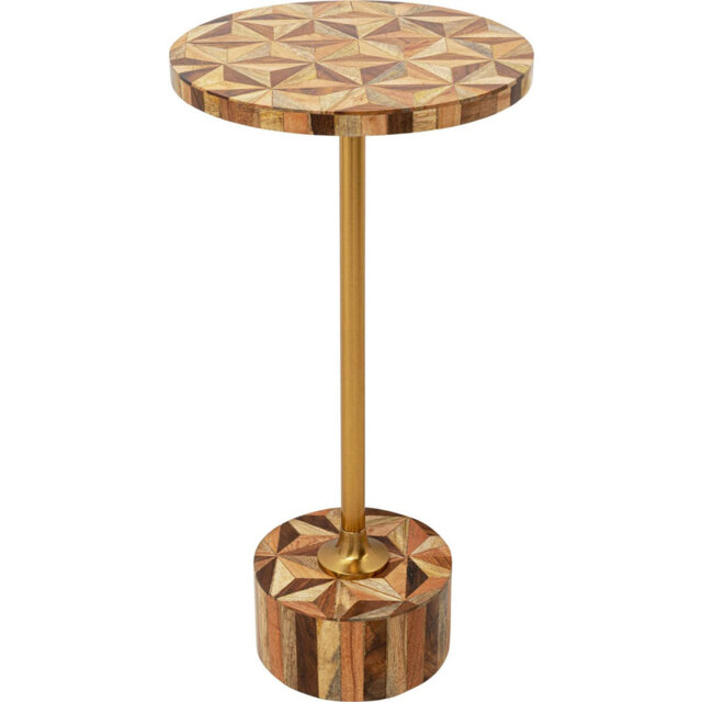 Wood, Small End Table, Sofa Side Table, Round Bedside Table, Room Decor, Home Decor For Living Room