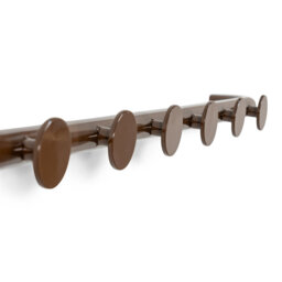 Retro Steel Wall 6 - Hook Coat Rack
